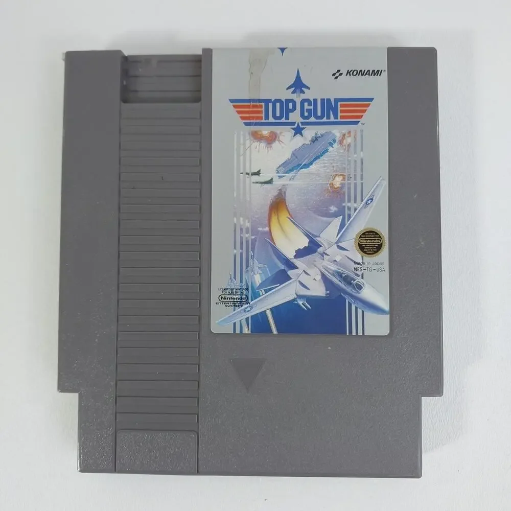 Top Gun Video Game (Nintendo‎ Entertainment System, 1987) NES